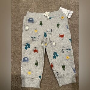 Kids Gray Animal Print Pajamas